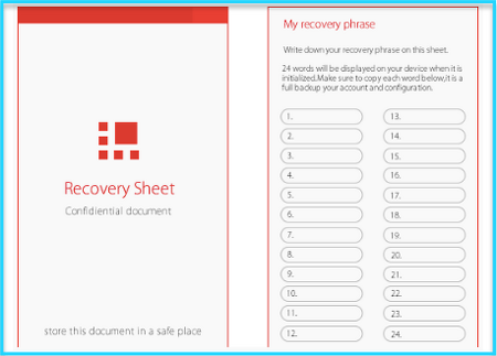 ledger recovery phrase