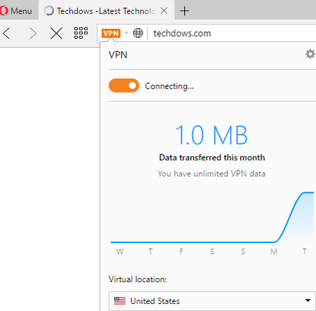 opera vpn