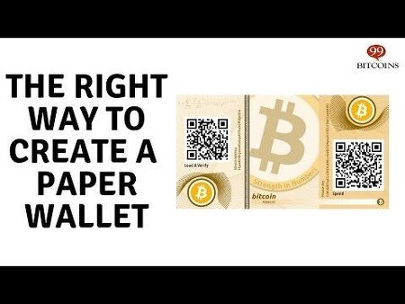 how to make a paper wallet easy way