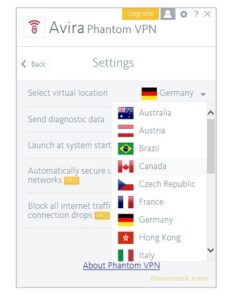 Avira Phantom VPN Pro: protection with unlimited data